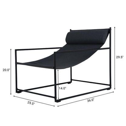 Outdoor armchair