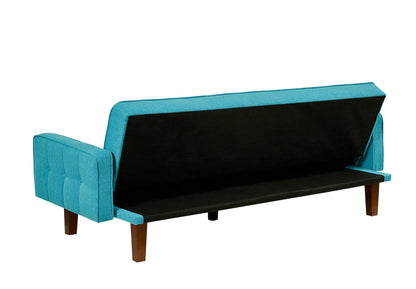 Solid Color Tufetd Sofa Save Space for Living Room